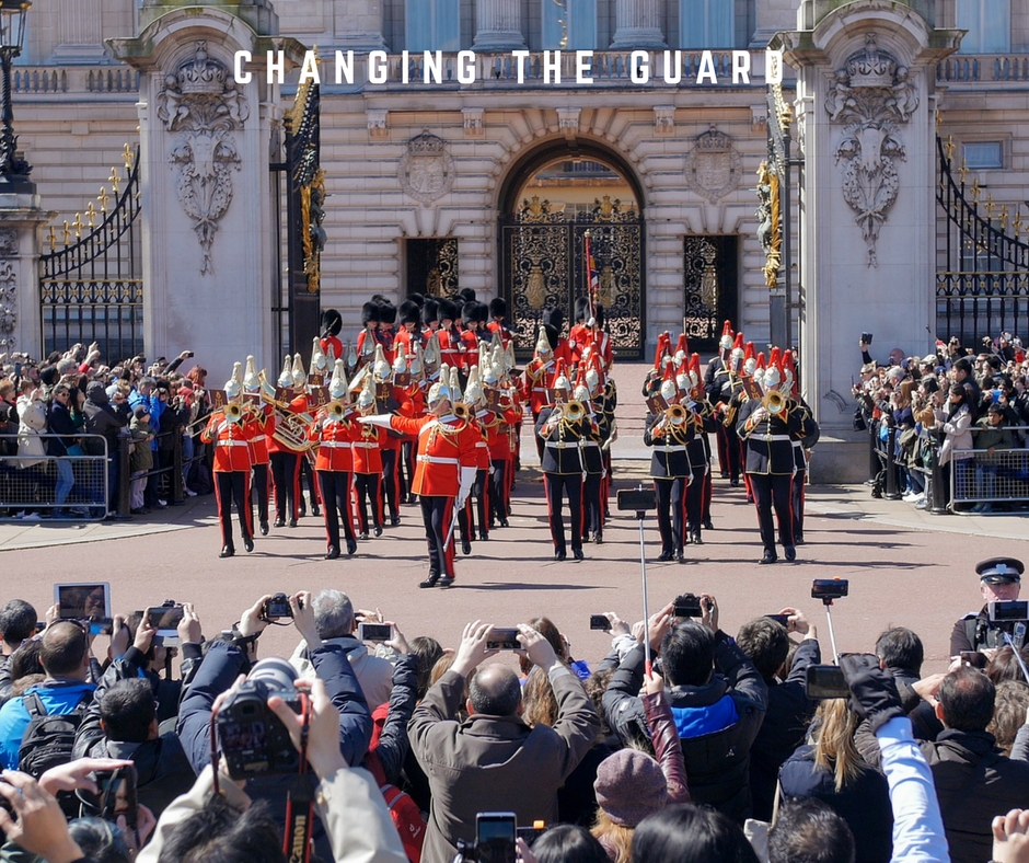 changing the guard