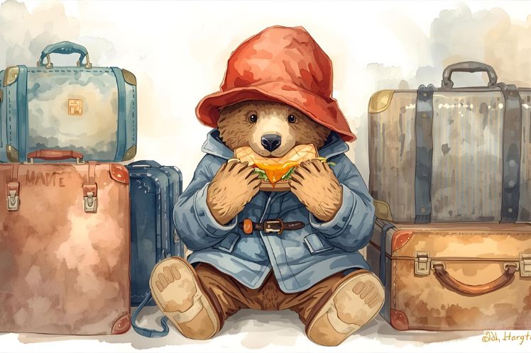London Paddington station bear