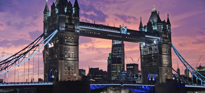 Scenic view of Tower Bridge in London with river and city skyline | Mowbray Court Hotel Earls Court