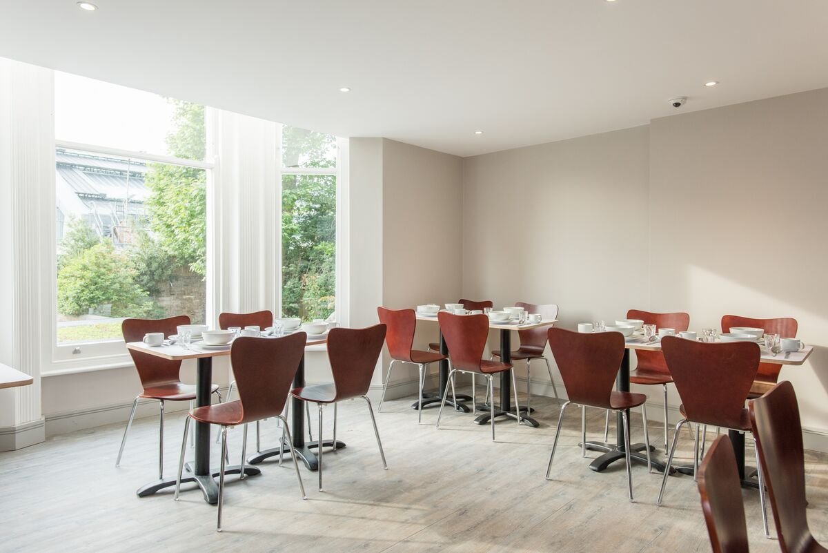 Breakfast room at Mowbray Court Hotel, Earl's Court